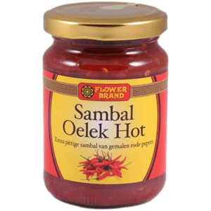 Flowerbrand Sambal Oelek Hot 200 gr.