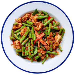 Curry rouge sauté à la thaïlandaise